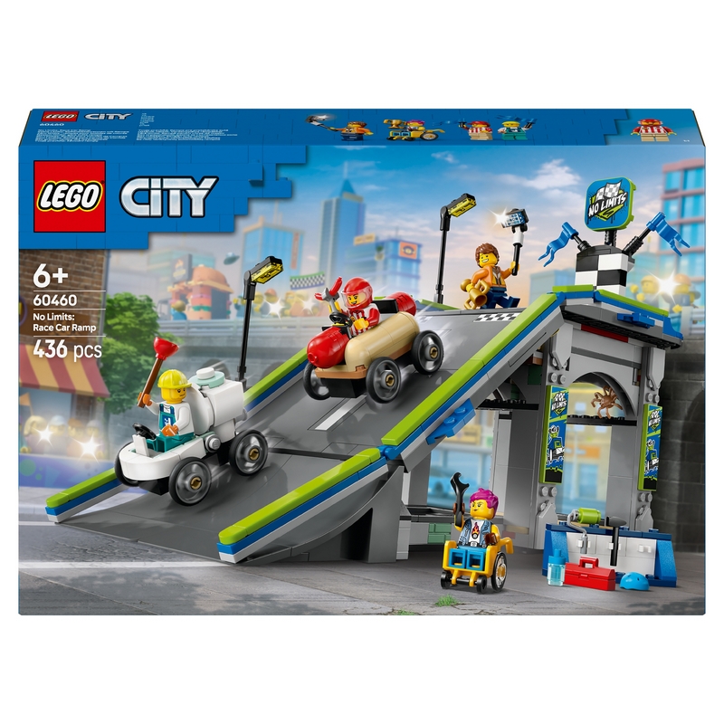 LEGO City 60460 City 60460 Vaše požiadavky: Stieracia dráha s rampami